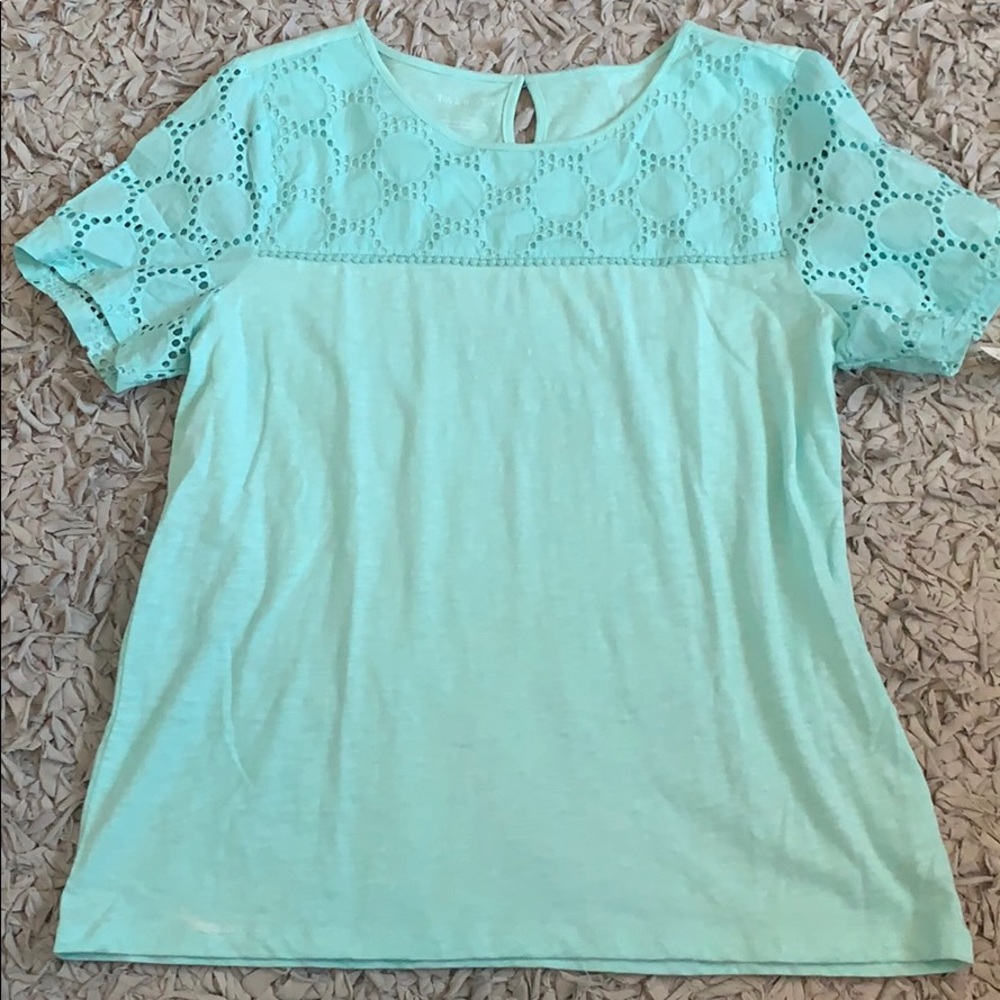 Lace top t shirt